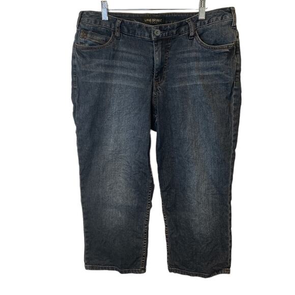 Lane Bryant denim No Size tag approximately 10 - Picture 1 of 3